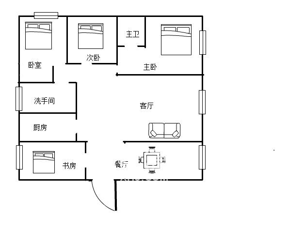 大江观邸-富基花园室内图2