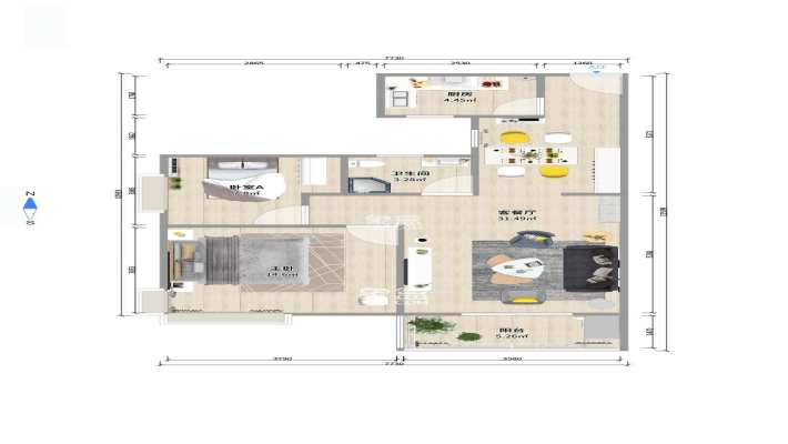 弘欣公寓 弘欣公寓室内图2