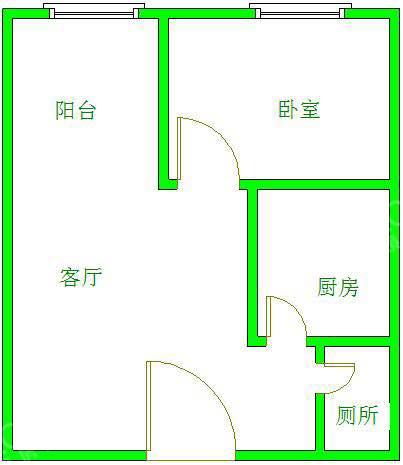 南湖国际4期  3室2厅1卫   2600.00元/月室内图1