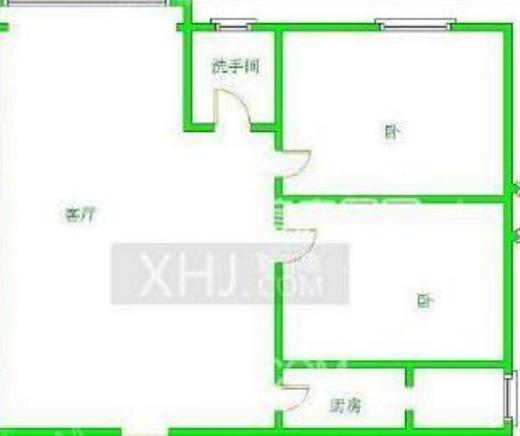 天府鹤林-西区（一期）  1室1厅1卫   1300.00元/月室内图1