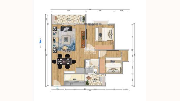 弘欣公寓 弘欣公寓室内图2