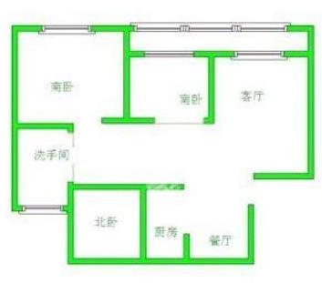 二江花园  3室2厅2卫   2400.00元/月室内图1