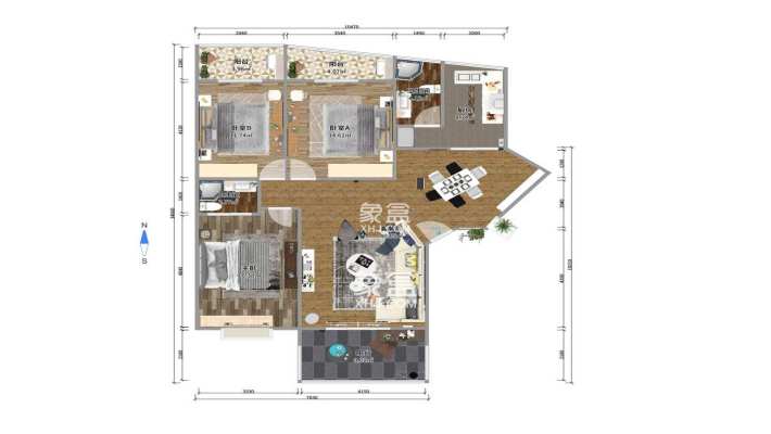 恒鑫澜北湾 恒鑫澜北湾室内图2