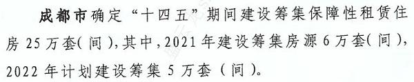 住建部推广成都保障性租赁住房工作经验