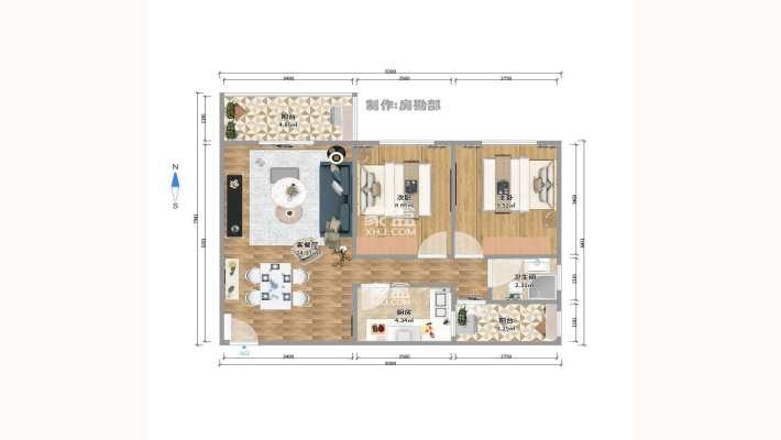 尚都花园城 尚都花园城室内图2