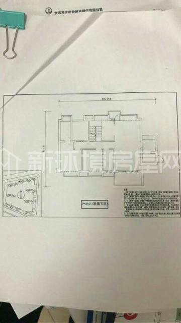 万达广场骏豪仕家  3室2厅2卫   185.00万户型图